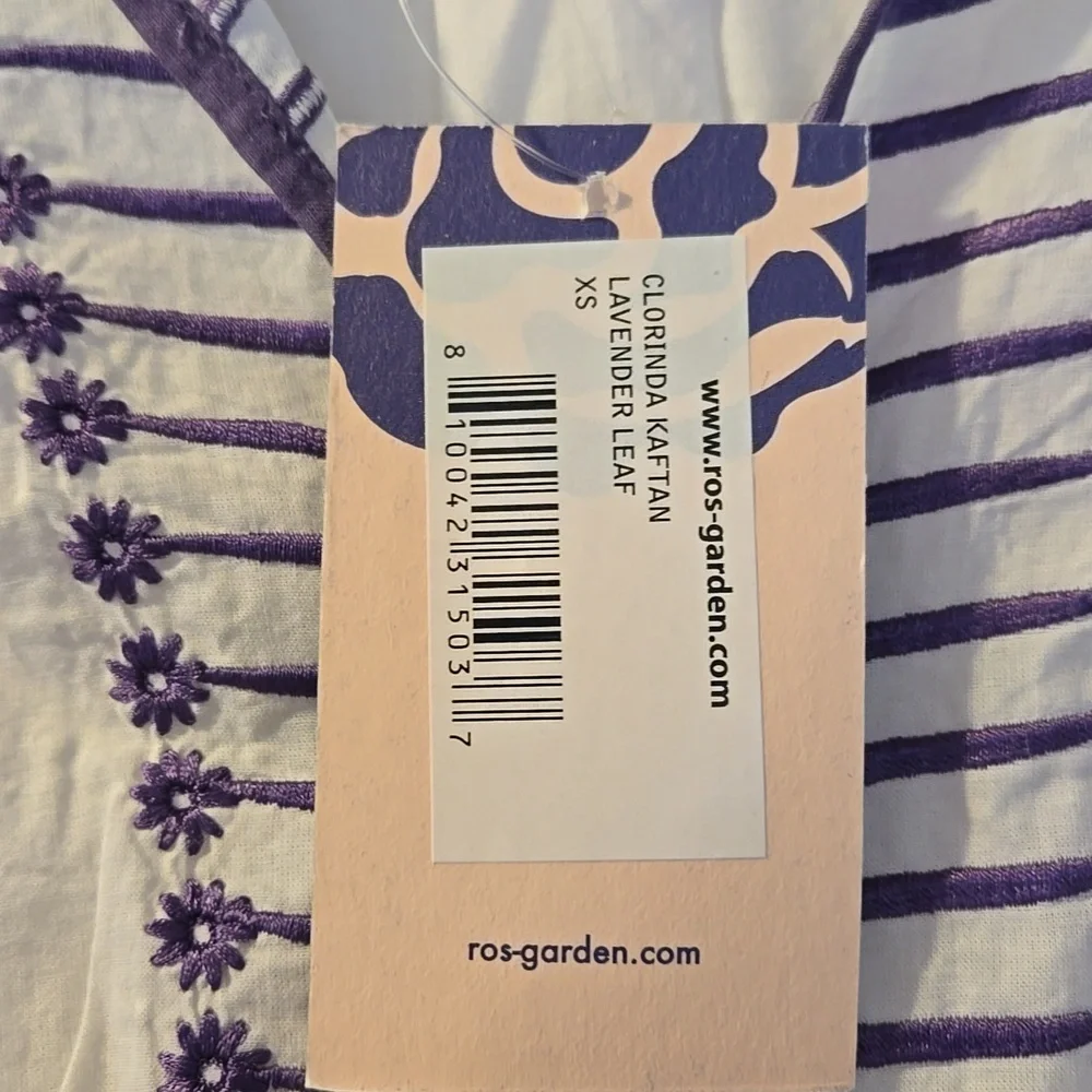 Ro's Garden Maxi Floral Kaftan Dress